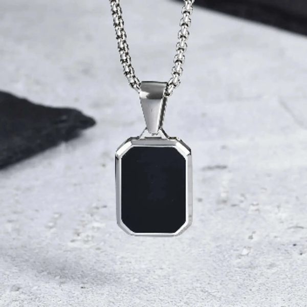 Chaîne ⛓️‍💥 Nero ( argent noir )