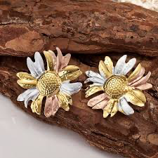 Boucle d’oreille Tournesol 🌻