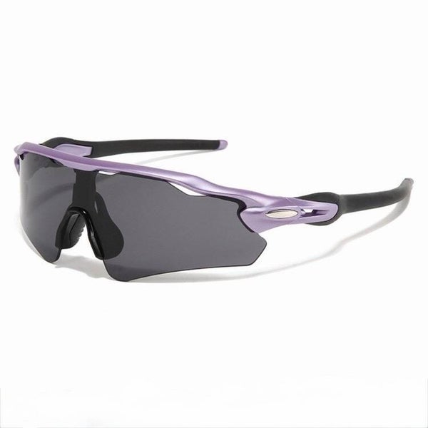 Vizion Photochromique – vitre transparent / noir 🌗 manches noir et violet