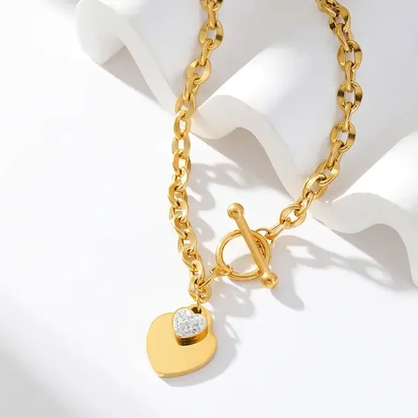 La Chaîne Cœur 💎 ( À Graver)