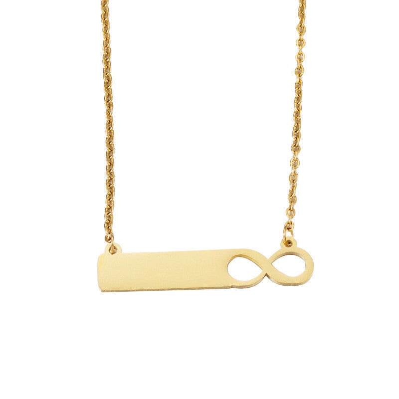 Chaîne Femme à graver Infini ♾️