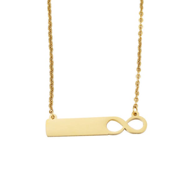 Chaîne Femme à graver Infini ♾️