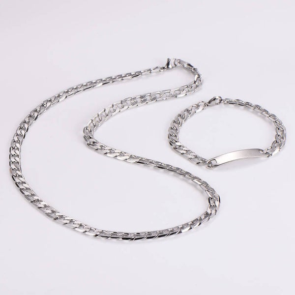 Ensemble Hommes argent 💎 ( à graver )