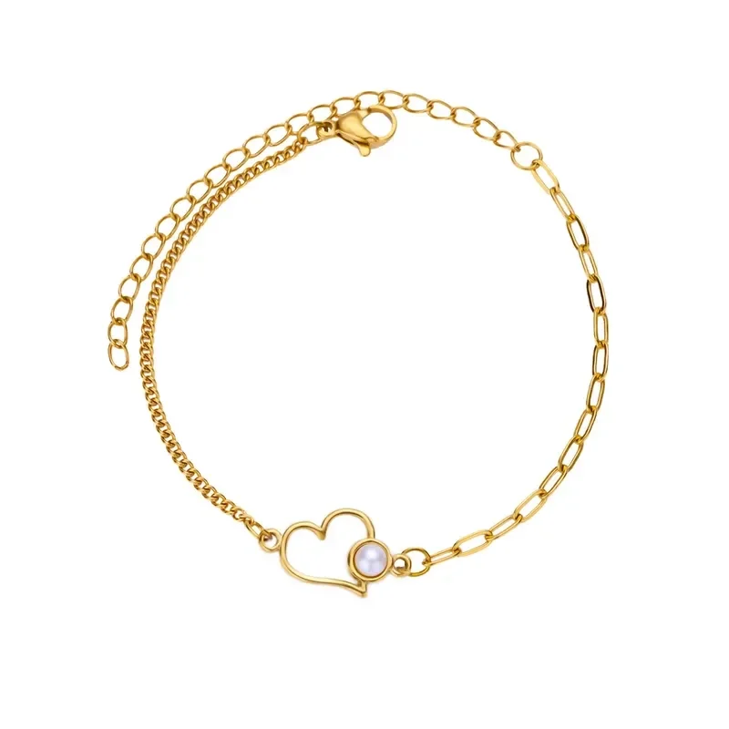 Bracelets Cœur perlé