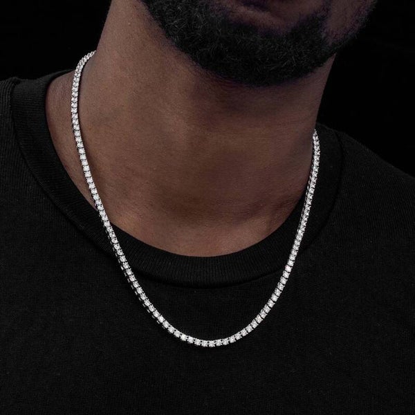 Collier Homme en Acier Titane – Luxe Contemporain