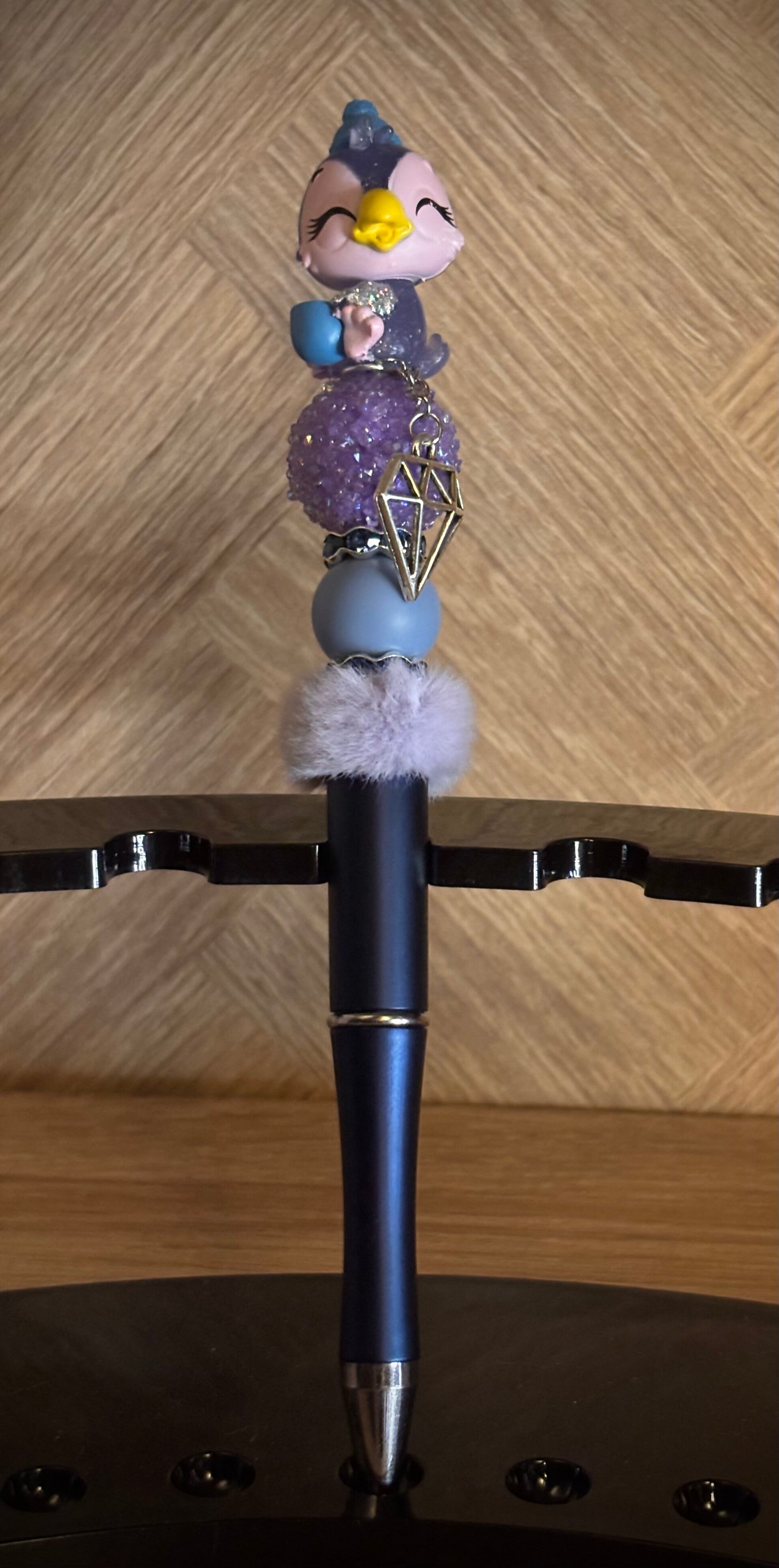 Winter vogeltje met diamant