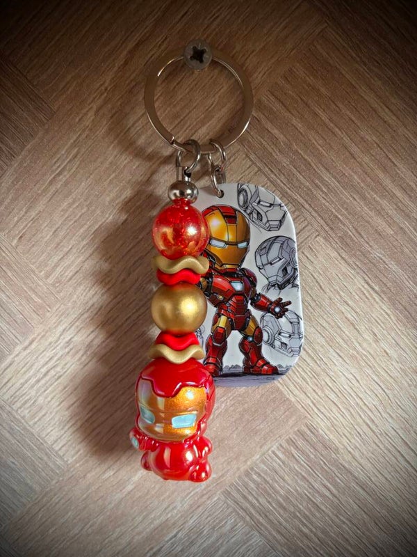 Iron man met plaatje