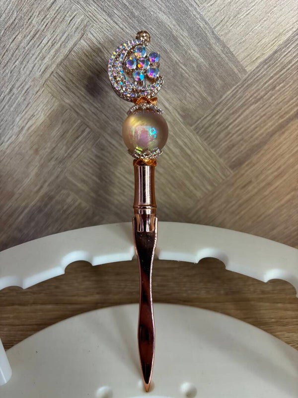 Fancy maan briefopener Rosegold