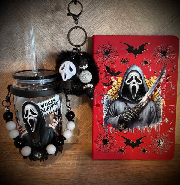 Ghostface A5+beker+sleutelhanger