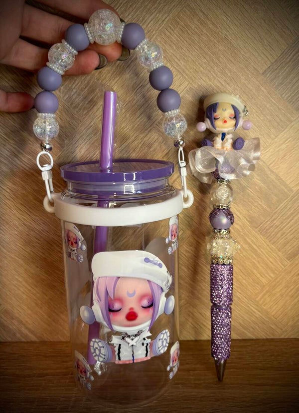 Purple SP beker+pen