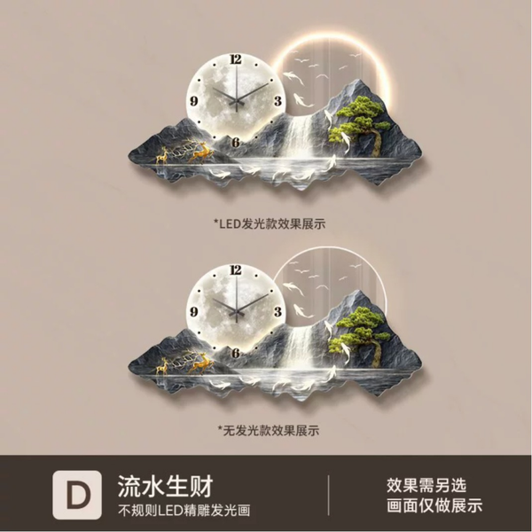 Lunar Balance LED Art