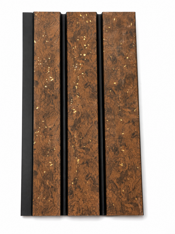 Cocoa Luxe Fluted Panel