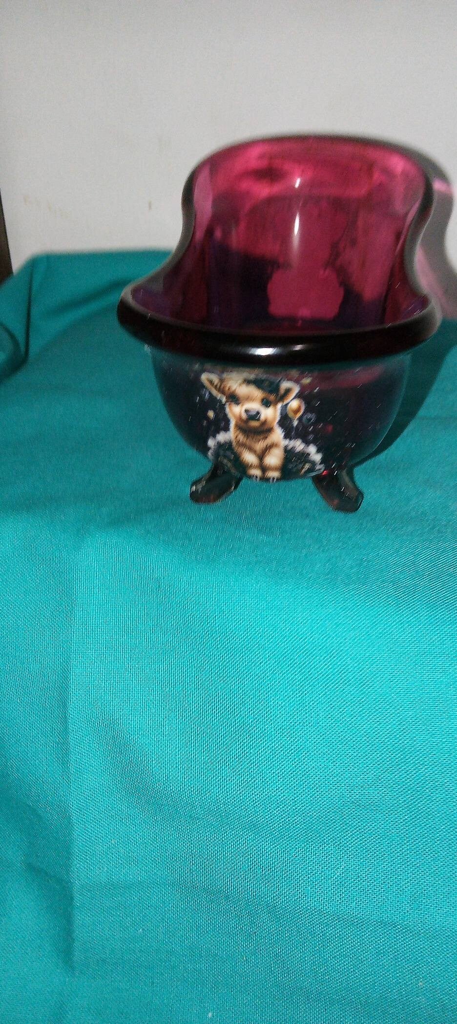 highland cow bathtub