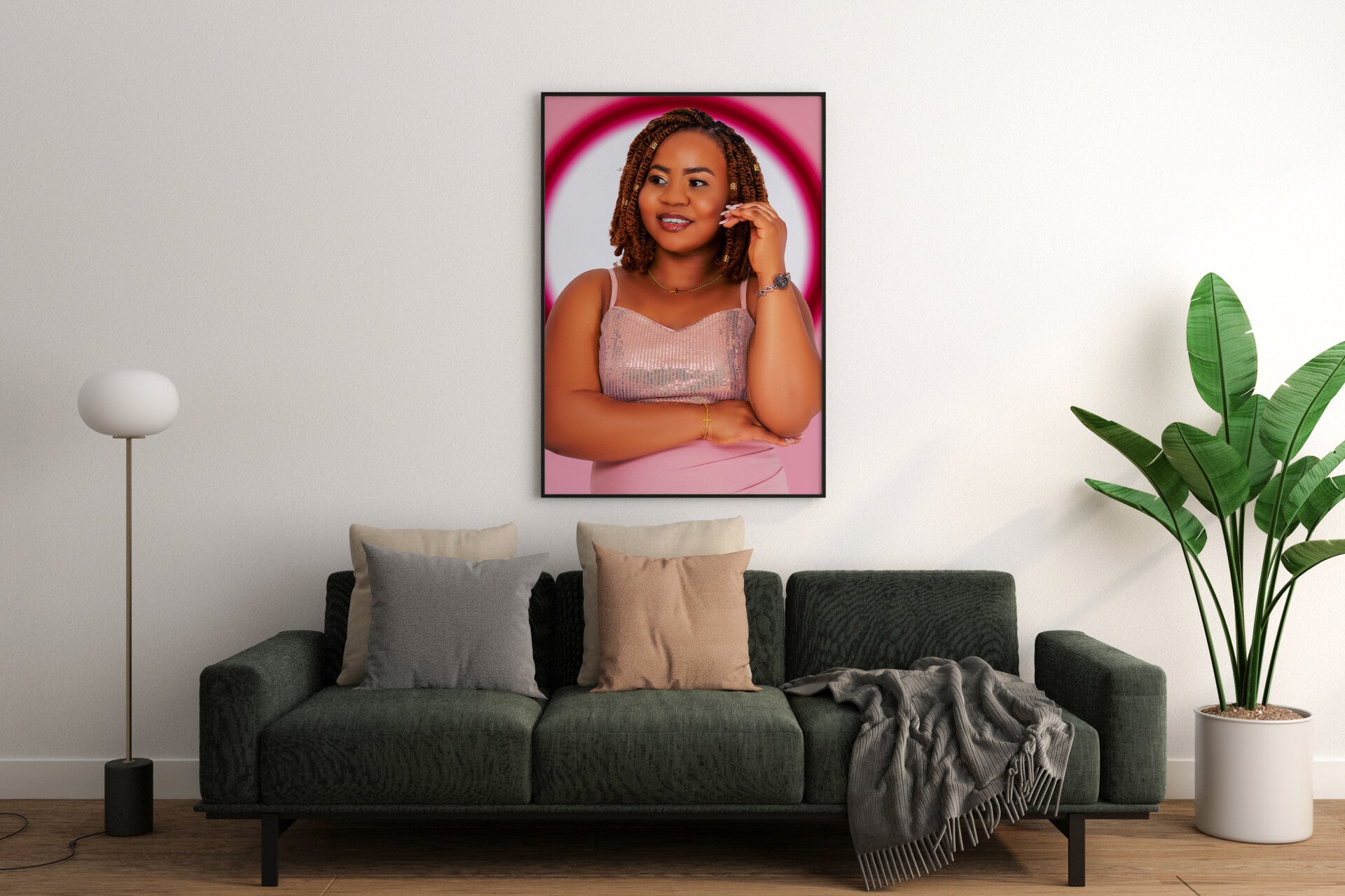 Agrandismet Photo avec Encadrement