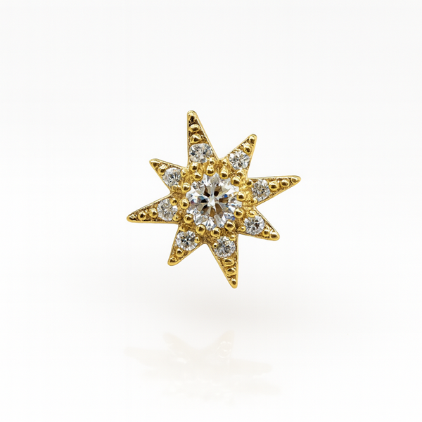 Star Zircon Stud