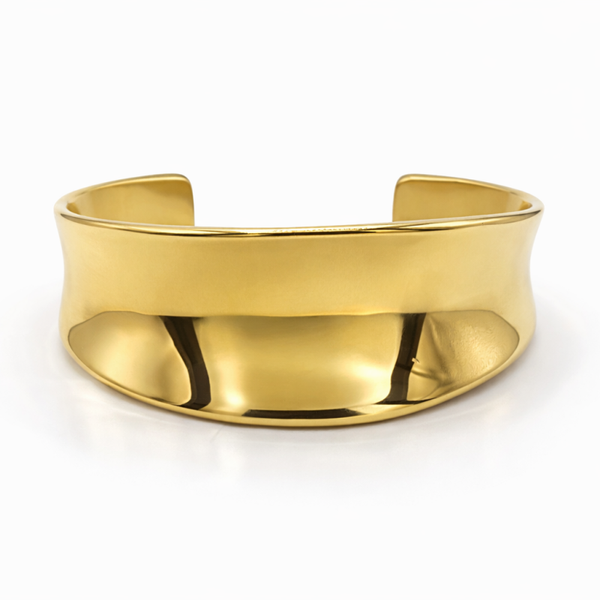 Chunky Gold Cuff