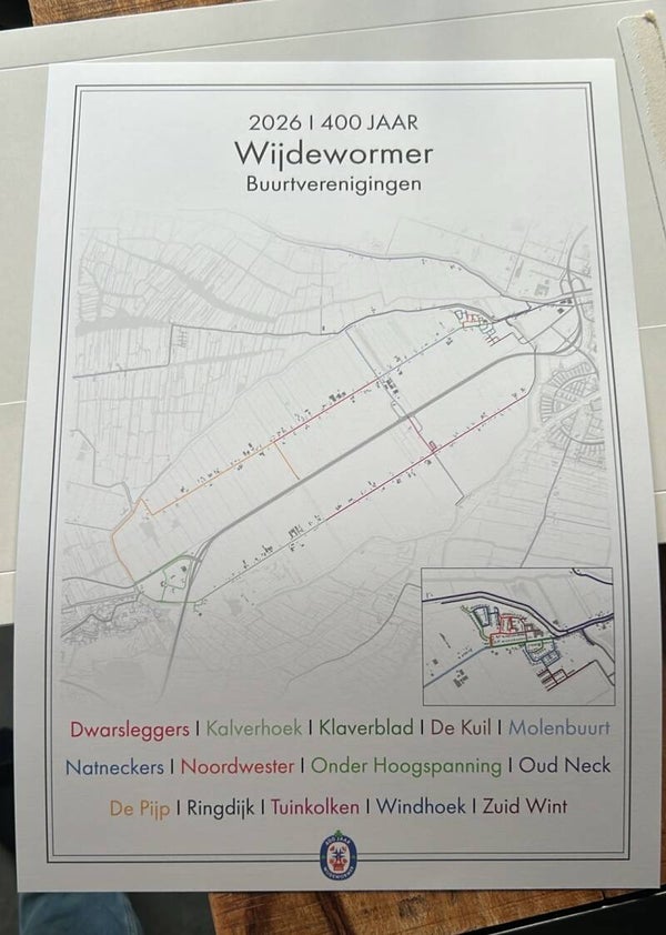 Wijdewormer 400 jubileumposter