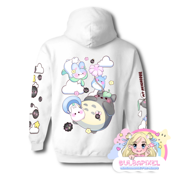 Hoodie Forest Friend  | white | Unisex