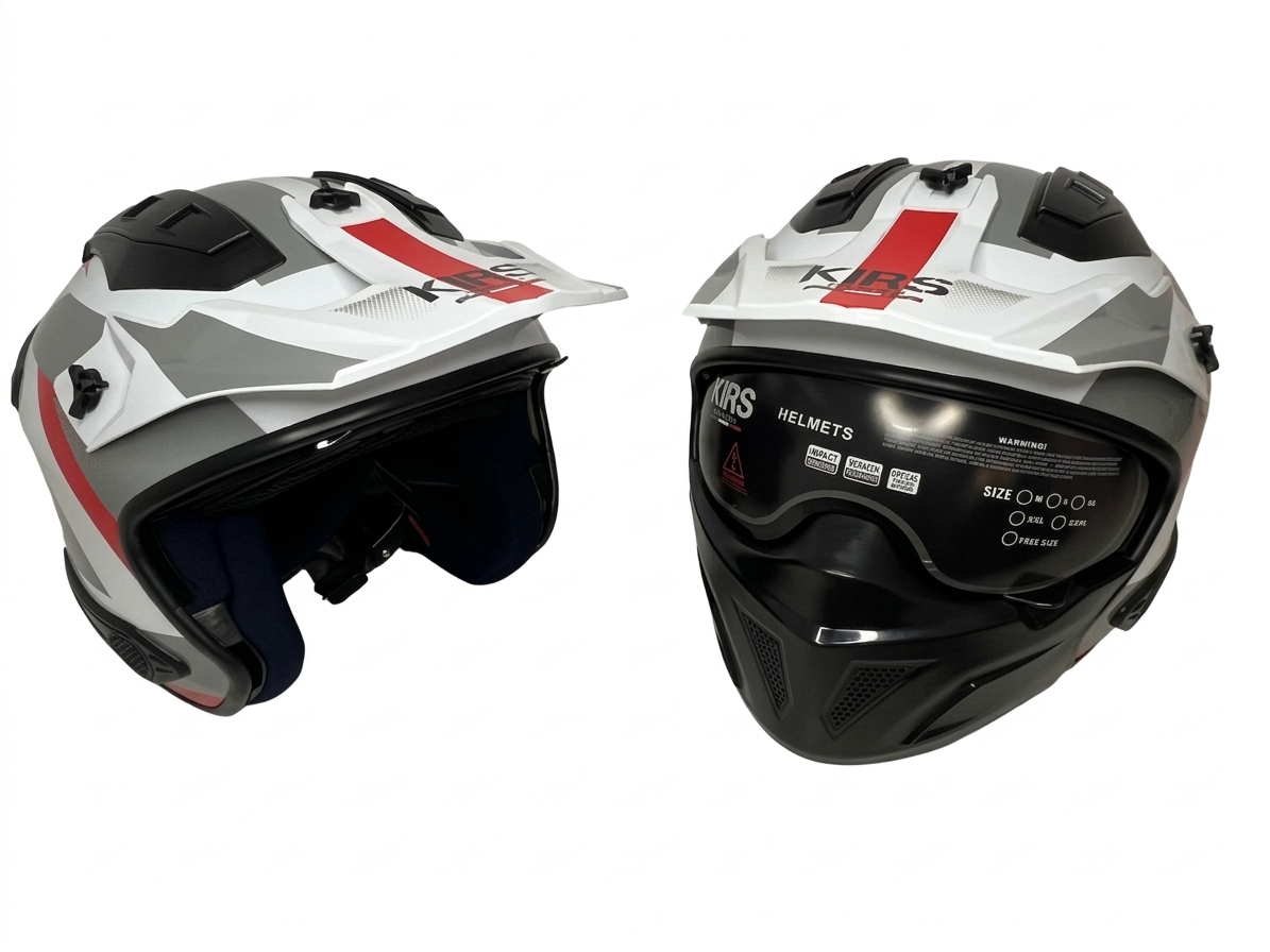 KIRS Modular Adventure Helmet – Dual-Sport Performance