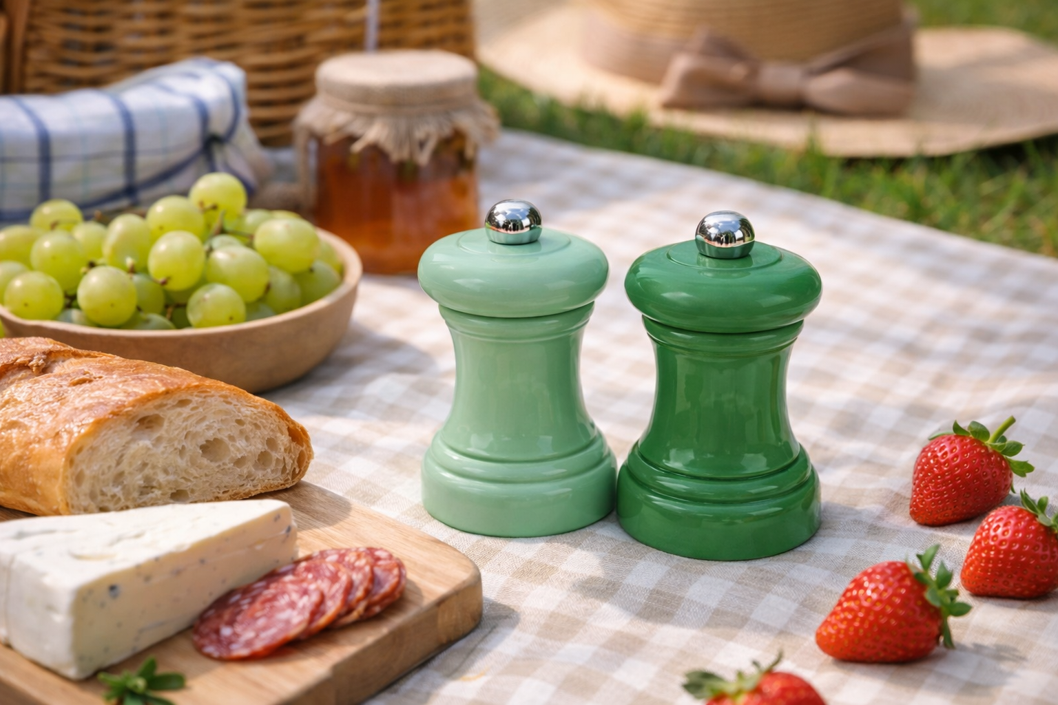 Rex London – Reisset zout- en pepermolens (2 stuks)