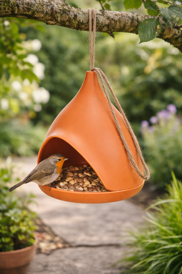 Bamboevezel Vogelvoeder - Oranje