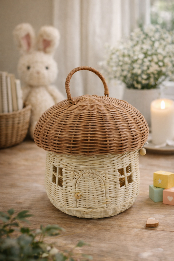 Rotan paddenstoelenhuis - Wonderen der Natuur