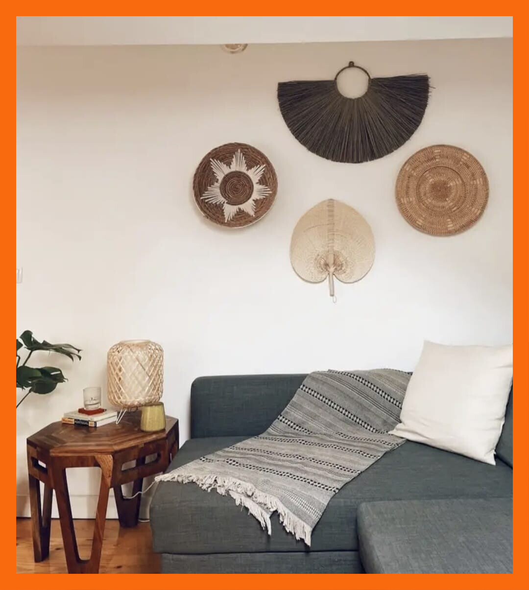 Natuurlijke Bamboe waaier