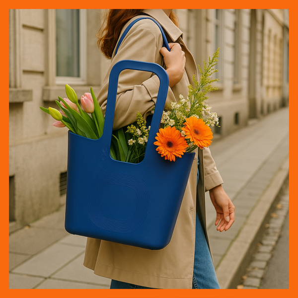 Ecologische TAS  XL Blauw