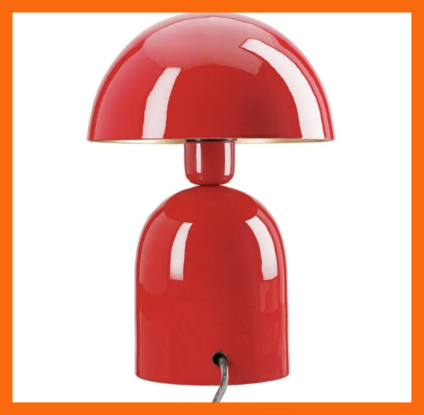 Moderne retro tafellamp – Rood designicoon