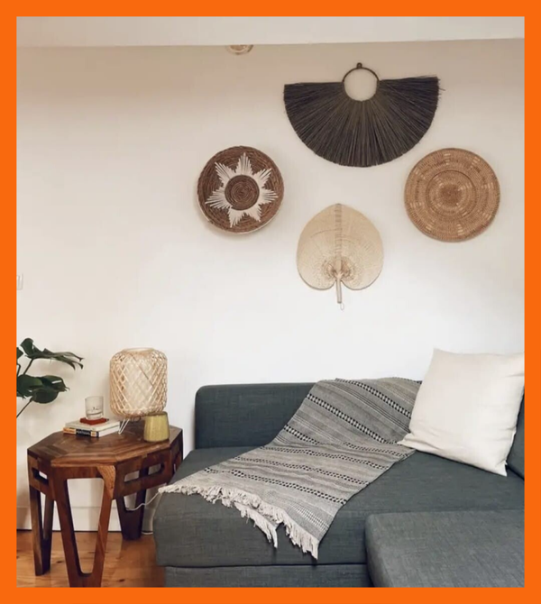 Natuurlijke Bamboe waaier