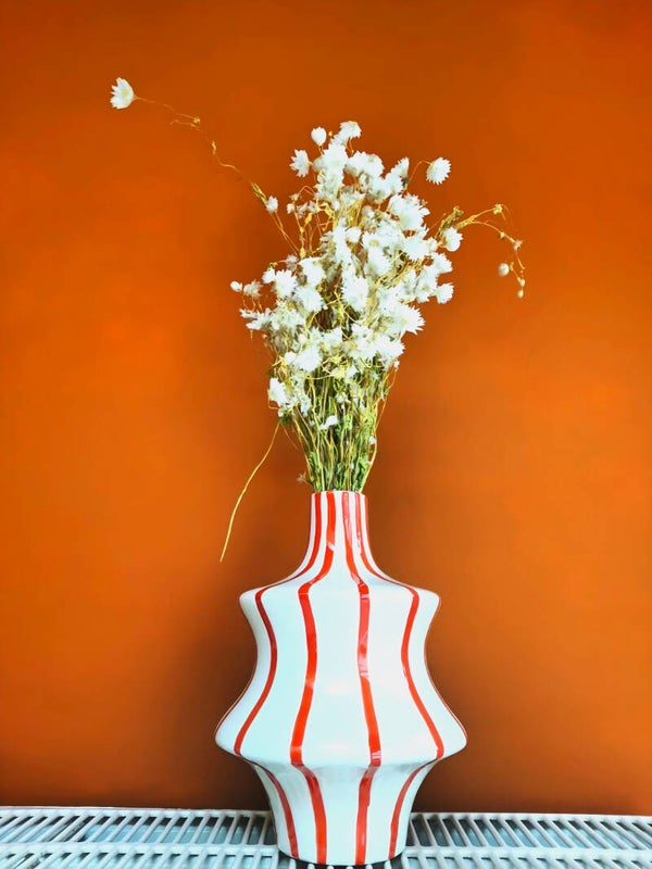 Artistic Bloom : Vaas + medium droogbloemenboeket