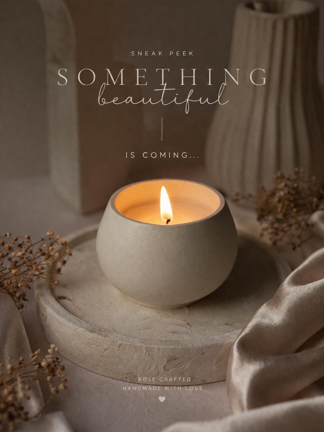 zwangerschaps kaarsen en wax-ons : Journey to you collection