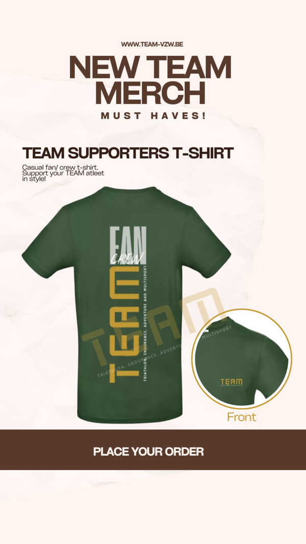 Ultimate Crew Fan T-Shirt Bottle Green