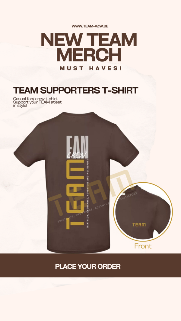 Ultimate Crew Fan T-Shirt Bear Brown
