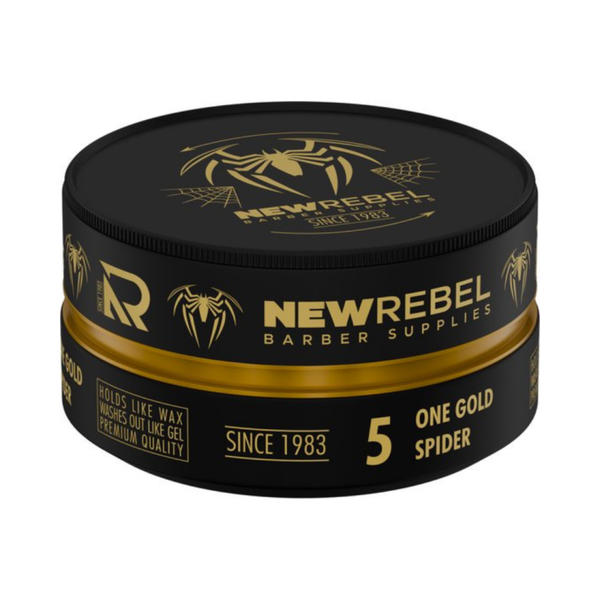 NEW REBEL 05 One Gold Spider Hair Wax - Haar Wax Mannen