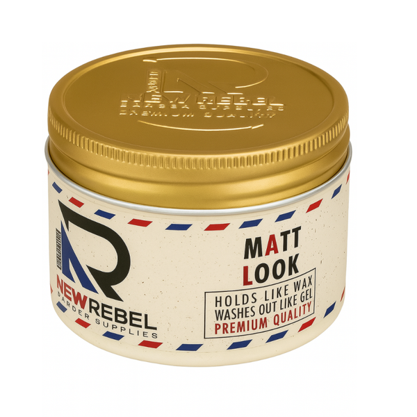 New Rebel MATT LOOK – Haarstyling Wax voor Mannen