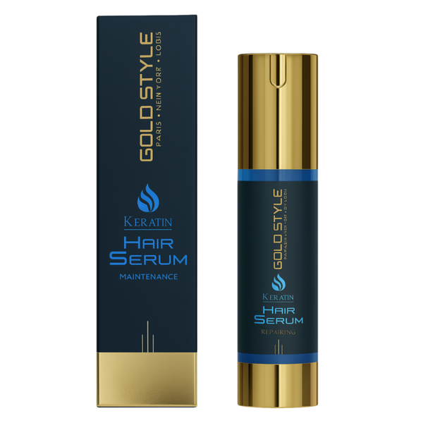 Gold Style Keratin Hair Serum – Voor Droog, Geverfd & Breekbaar Haar – Haar Oil