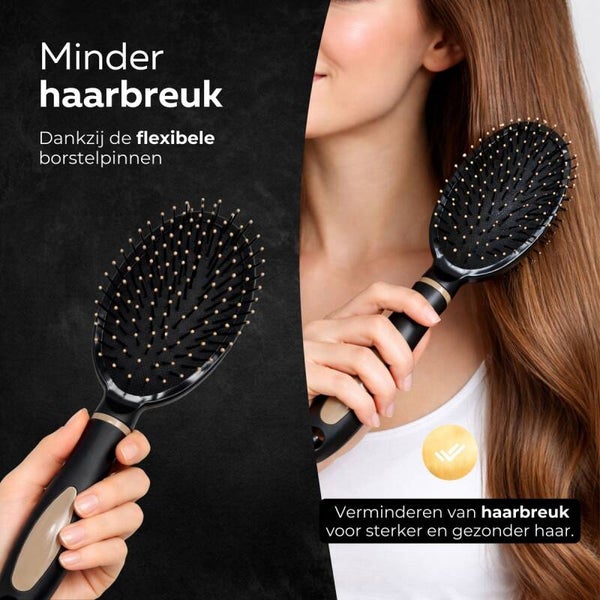 COCHO Paddle Brush – Ontklittende Haarborstel – Geventileerde Föhnborstel