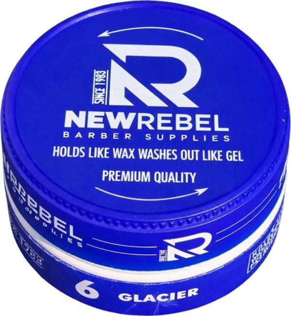 NEW REBEL Glacier Hair Wax – Sterke Hold – 150 ml