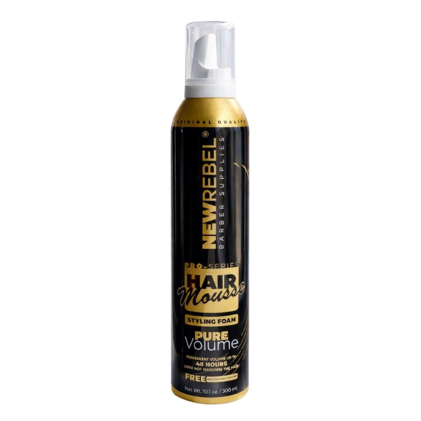 New Rebel Hair Mousse Tao Power – 300 ml – Sterke Hold en Volume