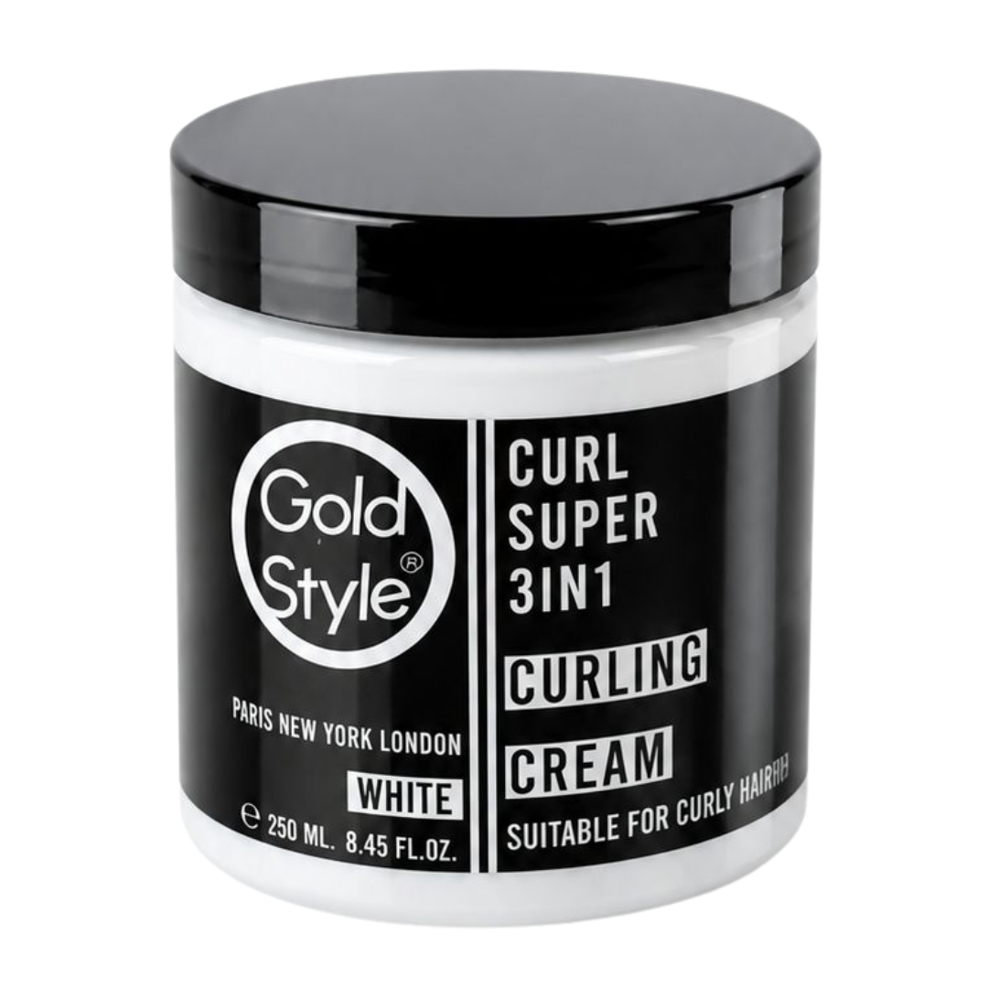 Gold Style Curl Super 3in1 Curling Cream – Krullencrème Anti-Pluis & Hold – 250ml