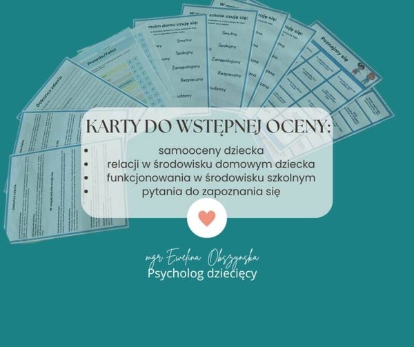 Karty pracy do wstępnej oceny funkcjonowania dziecka