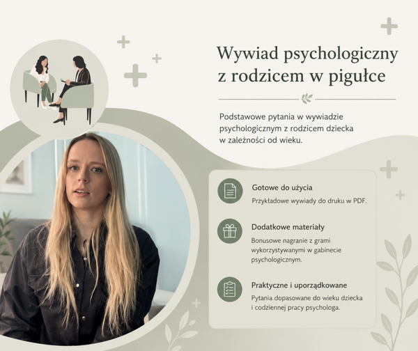 Szkolenie: Wywiad psychologiczny z rodzicem