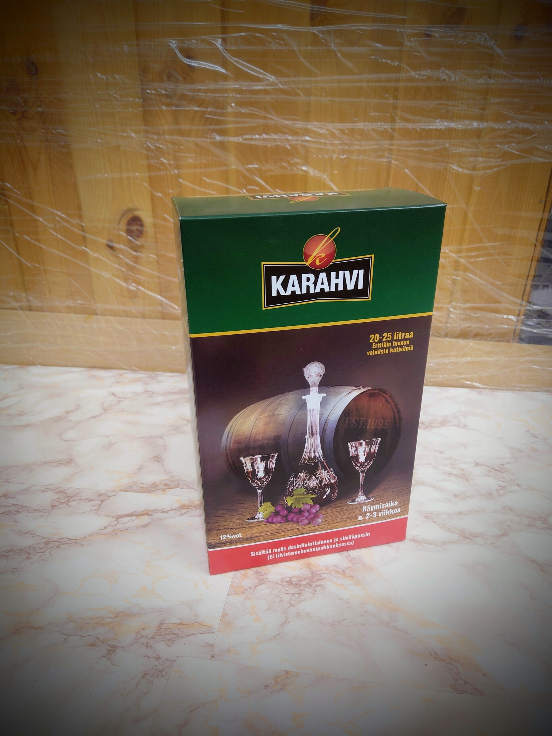 Lemon ice kotiviinin valmispakkaus