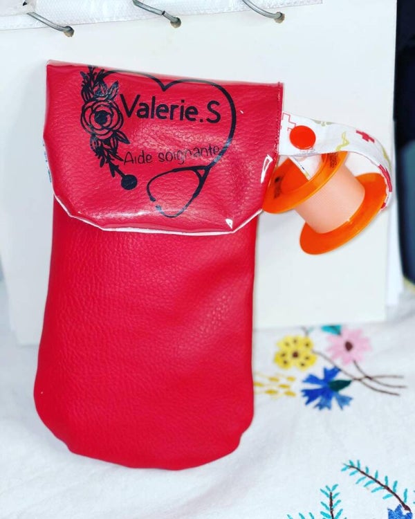 Pochettes soignants personnalisé