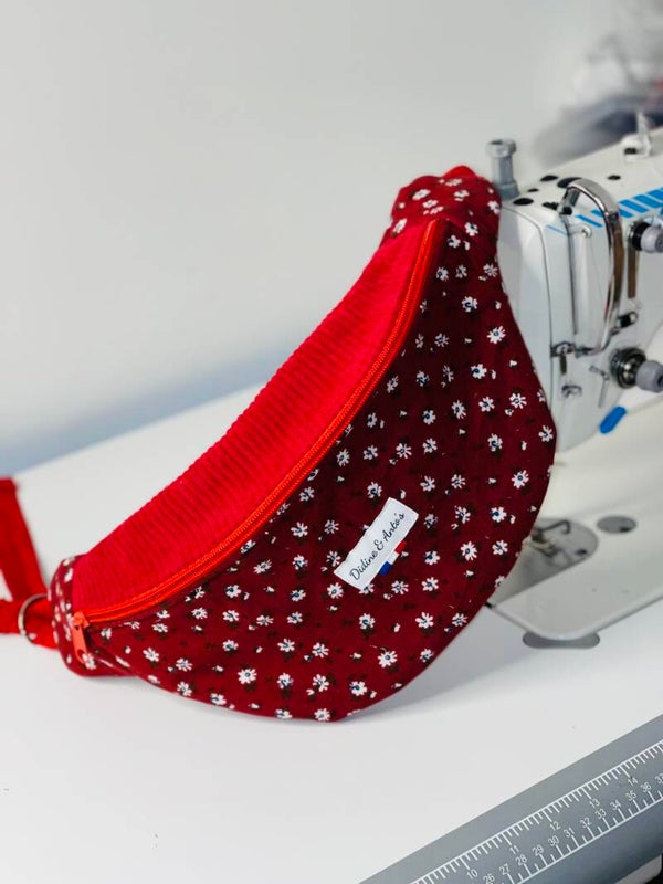 Sac banane Didine fleurs