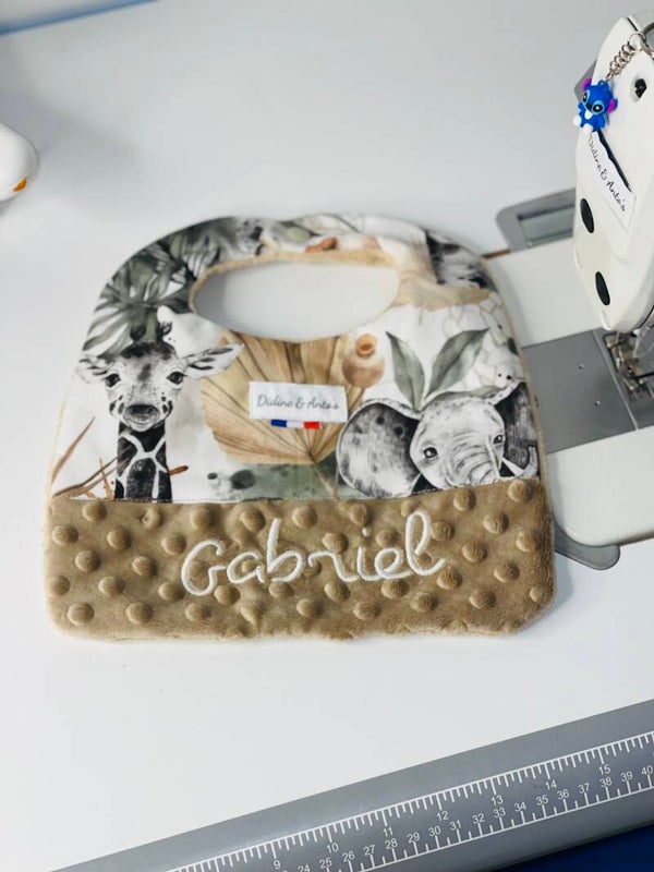 Bavoir savane Africaine beige