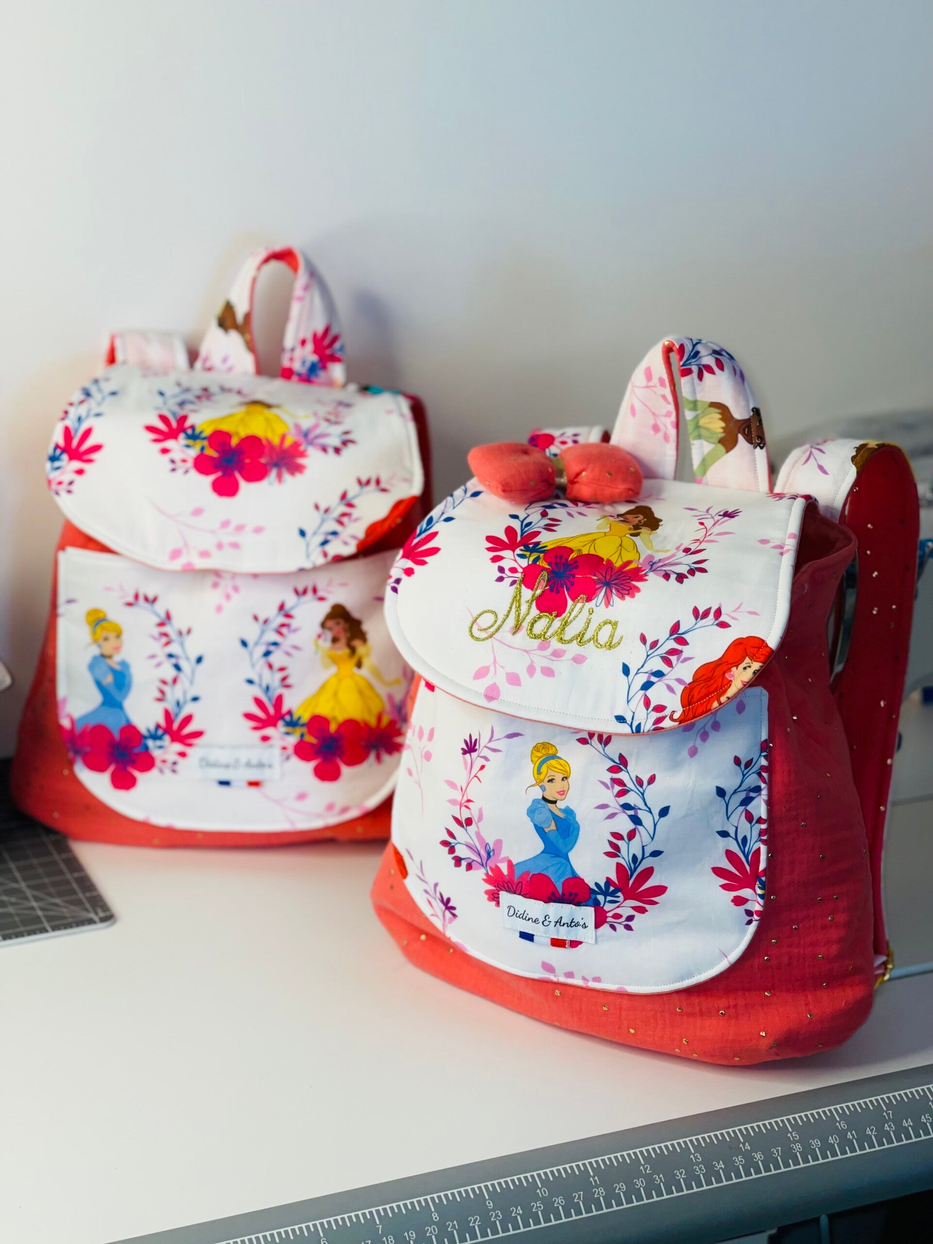 Sac crèche / maternelle… princesses