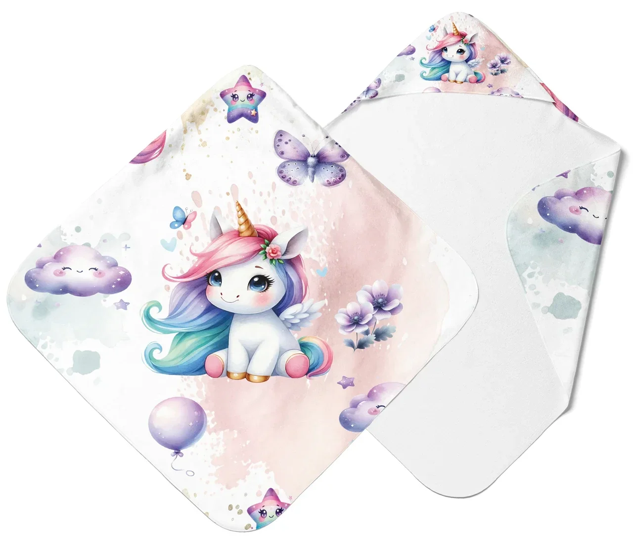 Cape de bain licorne 🦄