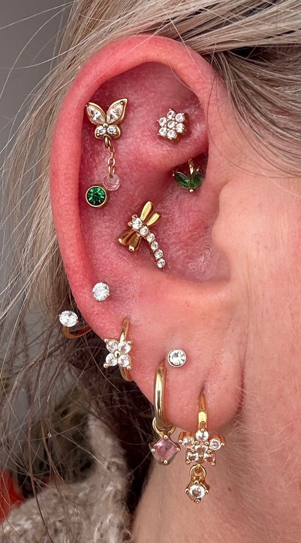 Piercing rook fleur 🌼